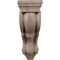 Ekena Millwork 5"W x 6 3/4"D x 14"H Large Traditional Wood Corbel, Walnut CORW05X07X14TRWA - alternate 3